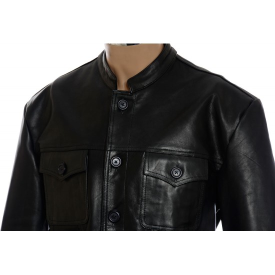 Paul Weller Modfather Leather Club Jacket Paul Weller Modfather Leather Club Jacket