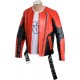 Red HM Leather Biker Jacket