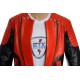 Red HM Leather Biker Jacket