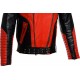 Red HM Leather Biker Jacket