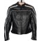 RTX Vintage Retro Classic Black Leather Motorcycle Jacket 