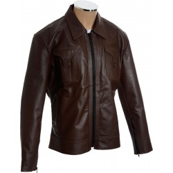 Rogue Drifter Brown Leather Biker Jacket Rogue Drifter Brown Leather Biker Jacket