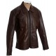 Rogue Drifter Brown Leather Biker Jacket Rogue Drifter Brown Leather Biker Jacket