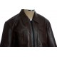 Rogue Drifter Brown Leather Biker Jacket