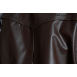 Rogue Drifter Brown Leather Biker Jacket Rogue Drifter Brown Leather Biker Jacket