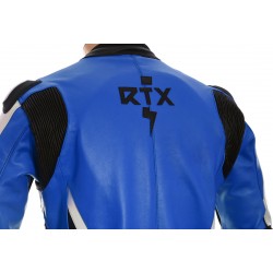 RTX Akira Blue Leather Motorcycle Jacket RTX Akira Blue Leather Motorcycle Jacket