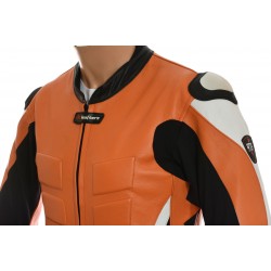 RTX Akira Orange Leather Motorcycle Jacket RTX Akira Orange Leather Motorcycle Jacket
