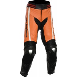 RTX Akira Orange Leather Trouser Pant 