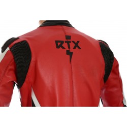 RTX Akira Red Leather Motorcycle Jacket