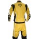 RTX Akira Yellow CE Leather 2 Piece Biker Suit