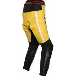 RTX Akira Yellow Leather Trouser Pant 