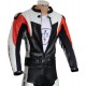 RTX Assassin Red Black Motorcycle Leather 2 Piece Suit