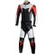RTX Assassin Red Black Motorcycle Leather 2 Piece Suit