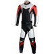 RTX Assassin Red Black Motorcycle Leather 2 Piece Suit