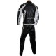 RTX Speedblock Black Biker Leathers