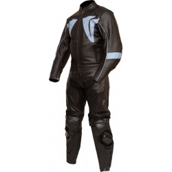 RTX Blade Trinity Black Leather Biker Suit 
