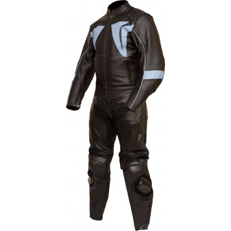 RTX Blade Trinity Black Leather Biker Suit RTX Blade Trinity Black Leather Biker Suit