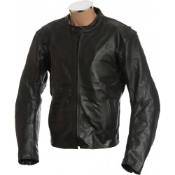 RTX Classic Black Biker Jacket
