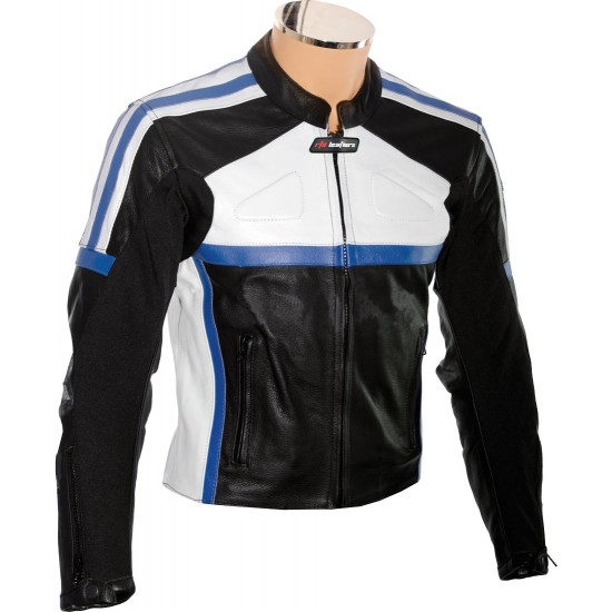RTX Classic Sport Blue Racing Leather Suit