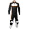 RTX Classic Sport Orange Racing Leather Suit