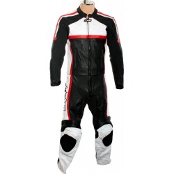 RTX Classic Sport Red Racing Leather Suit