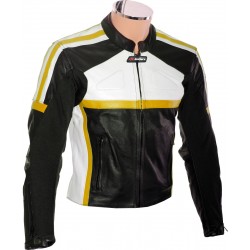 RTX Classic Sport Yellow Racing Leather Suit