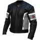 RTX Dark Knight Grey Cruiser Leather Biker Jacket