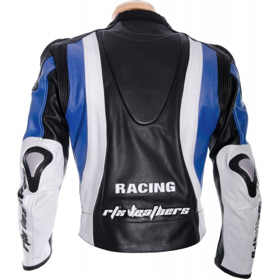 RTX Aero Evo Blue Biker Jacket RTX Aero Evo Blue Biker Jacket
