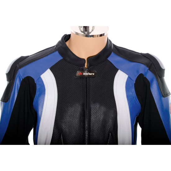 RTX Aero Evo Blue Racing Leathers