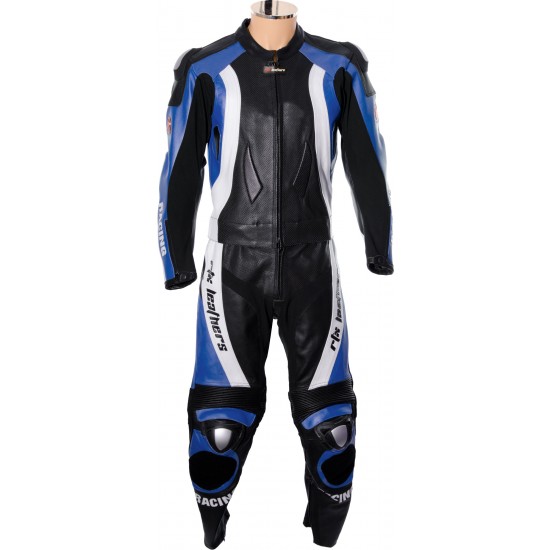 RTX Aero Evo Blue Racing Leathers