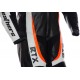 Mini Moto Junior Orange Biker Leather Suit