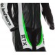 Mini Moto Junior Green Biker Leather Suit