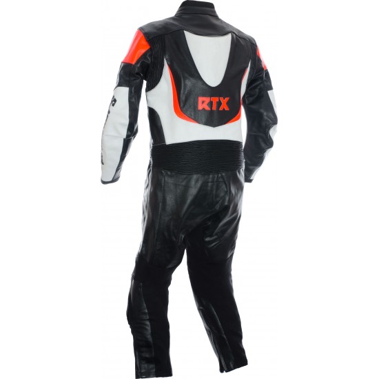 Mini Moto Junior Red Biker Leather Suit