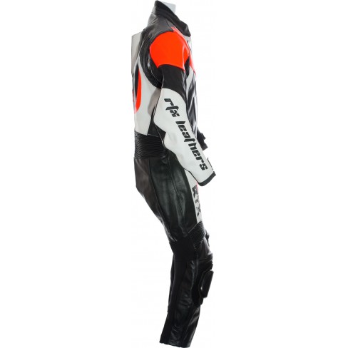 Mini Moto Junior Red Biker Leather Suit Mini Moto Junior Red Biker Leather Suit