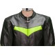 RTX Force One Florescent Black Leather Jacket
