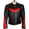 RTX Force One Red Black Leather Jacket