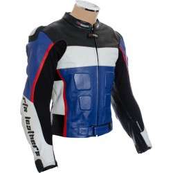 GP Tech Blue Black Motorcycle Sports Biker Jacket GP Tech Blue Black Motorcycle Sports Biker Jacket