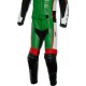 RTX GP Tech Racing Green Leather Suit