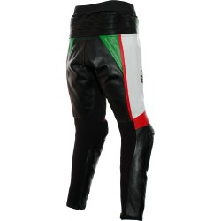 RTX GP Tech Green Leather Biker Pant