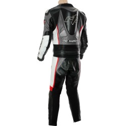 RTX GP Tech Racing Grey Leather Suit