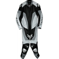 Halo Evo Sports Grey Leather Motorcycle Suit Halo Evo Sports Grey Leather Motorcycle Suit