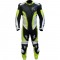 Halo Evo Sports Neon Yellow Leather Motorcycle Suit