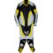 Halo Evo Sports Yellow Leather Motorcycle Suit