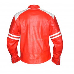 Fight Club Replica Red Casual Leather Jacket Fight Club Replica Red Casual Leather Jacket