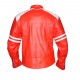 Fight Club Replica Red Casual Leather Jacket