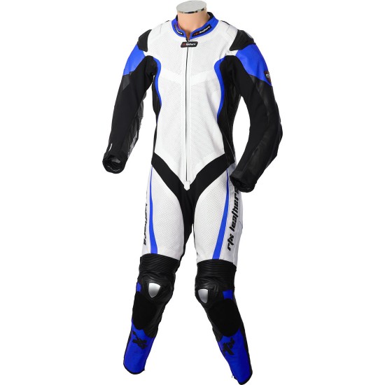 RTX Katana Blue Kangaroo 1 Piece Race Leathers