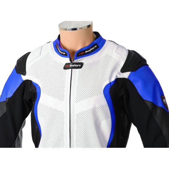 RTX Katana Blue Kangaroo 1 Piece Race Leathers