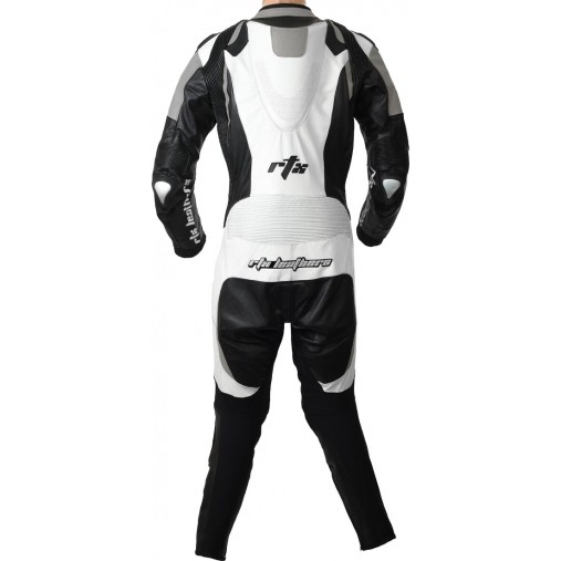 RTX Katana Gun Metal Grey Kangaroo 1 Piece Race Leathers