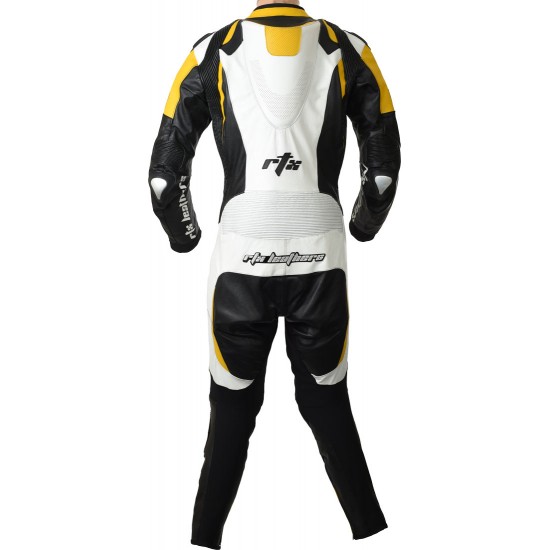 RTX Katana Yellow Kangaroo 1 Piece Race Leathers