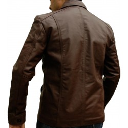 Mafia Brown Leather Jacket Mafia Brown Leather Jacket